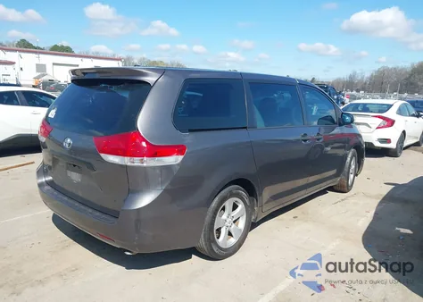 2012 Toyota Sienna Base V6 7 Passenger from USA, damaged, VIN 5TDZK3DC4CS207967
